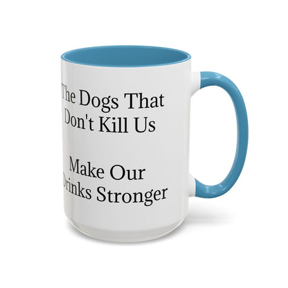 Drinks Stronger 2-Tone Coffee Mug