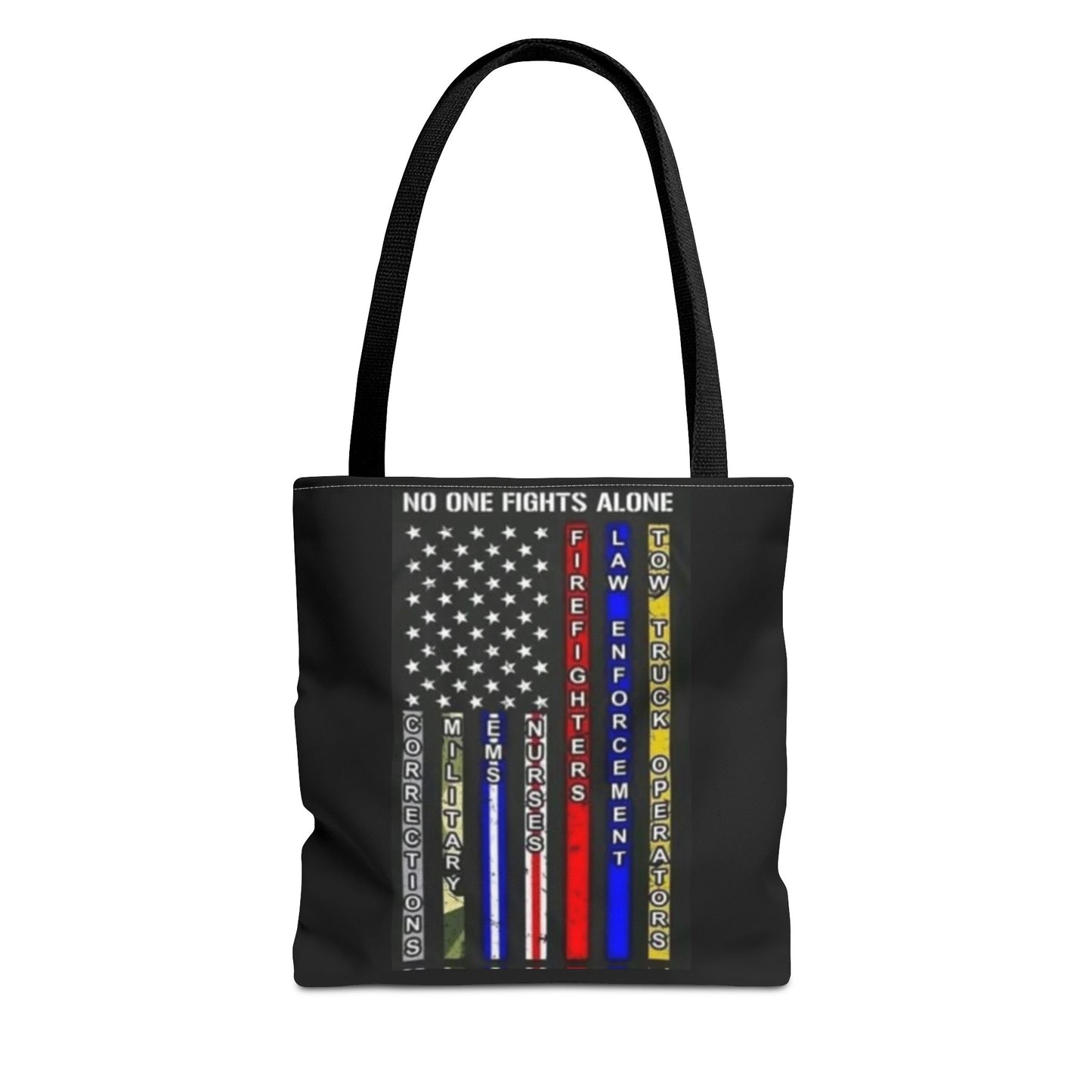 No One Fights Alone Tote Bag