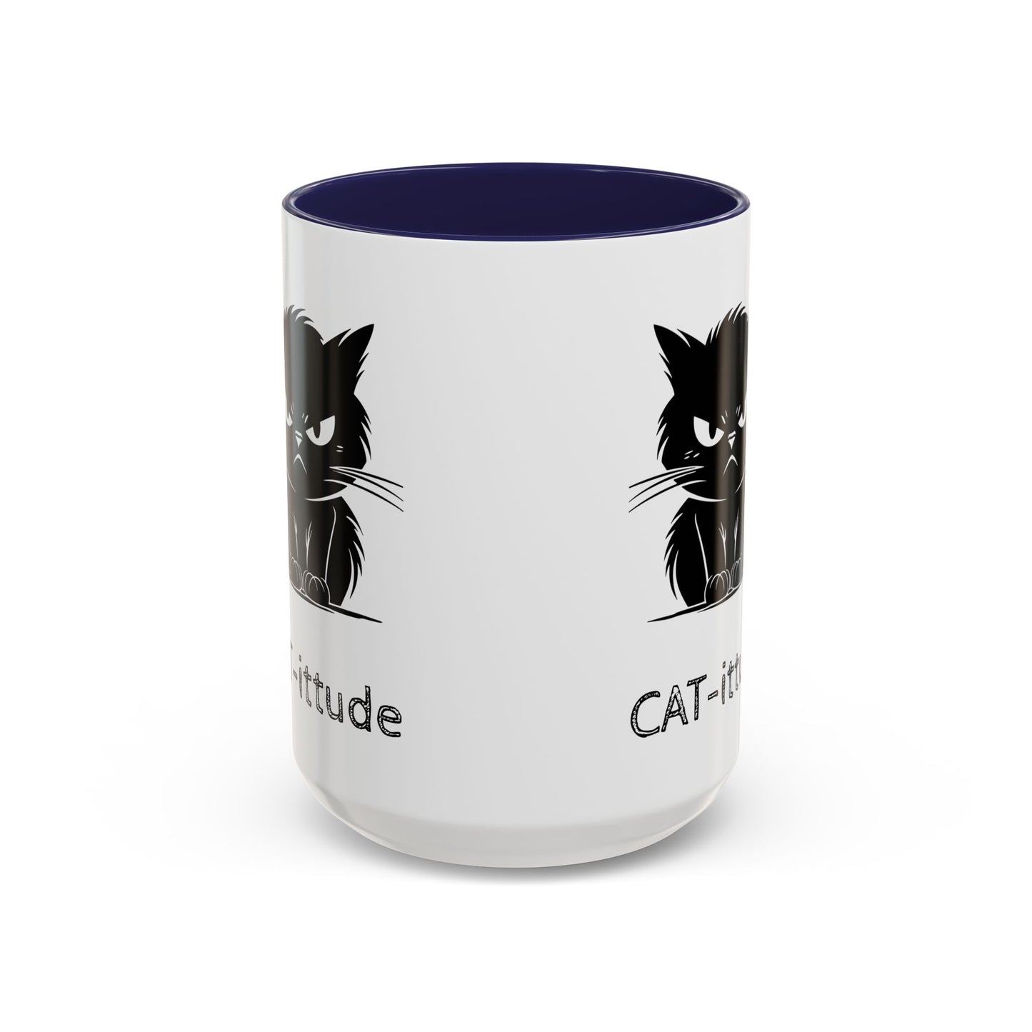 CAT-ittude 2-Tone Coffee Mug