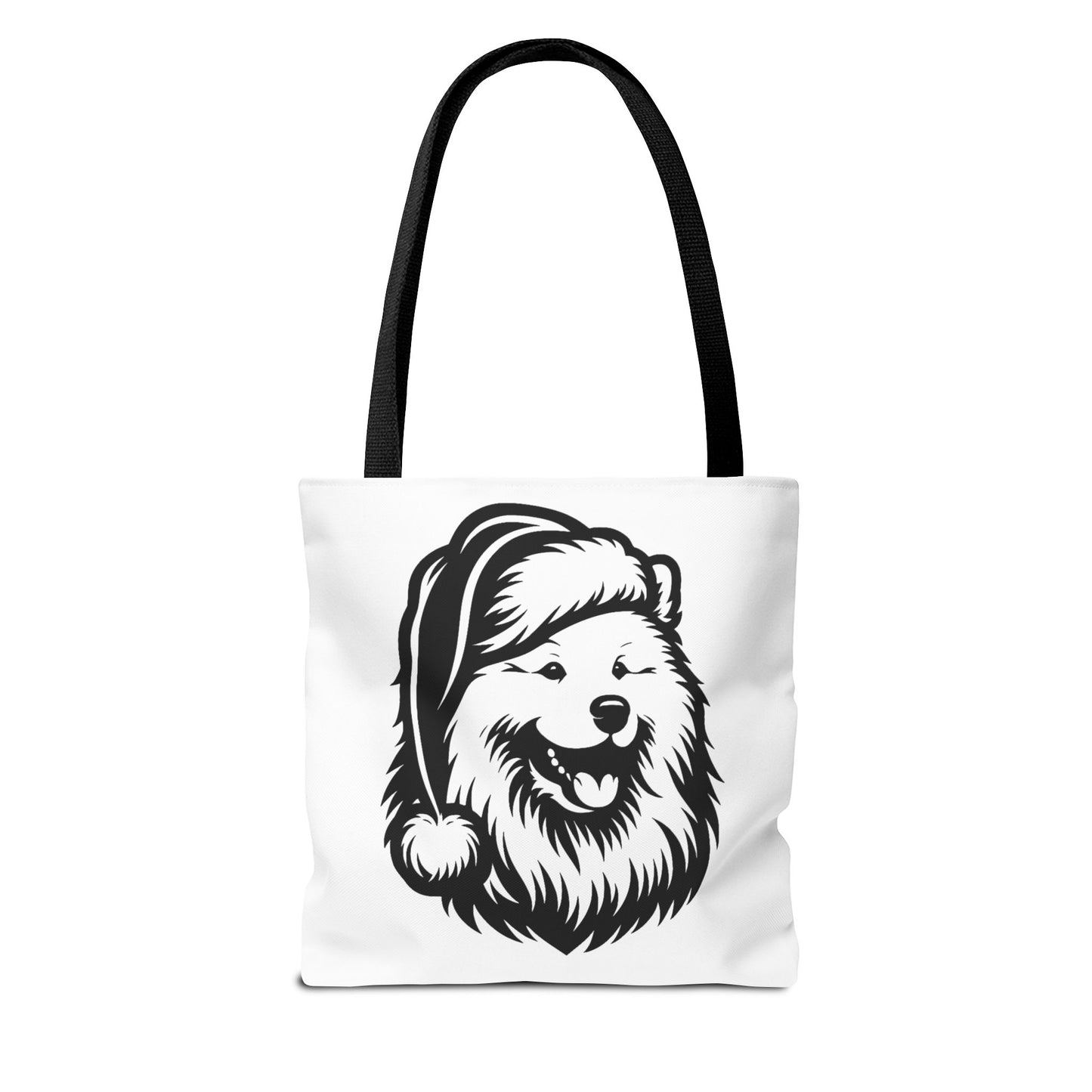 Santa Paws Samoyed Tote Bag