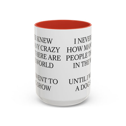 Never Knew 2-Tone Coffee Mug