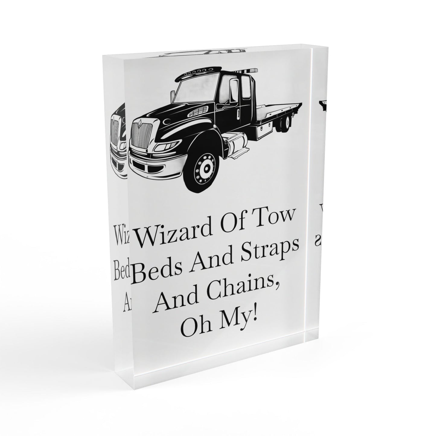 Wizard Of Tow Acrylic Photo Block