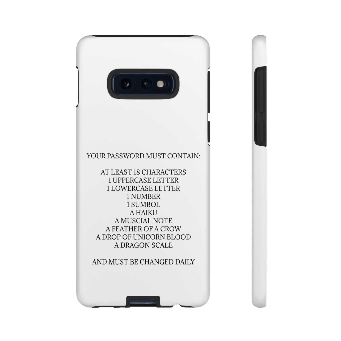 Password Samsung Case