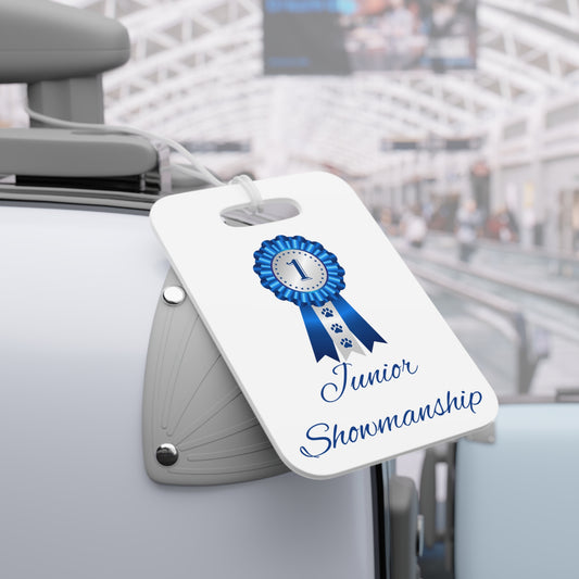 Junior Showmanship Luggage Tag