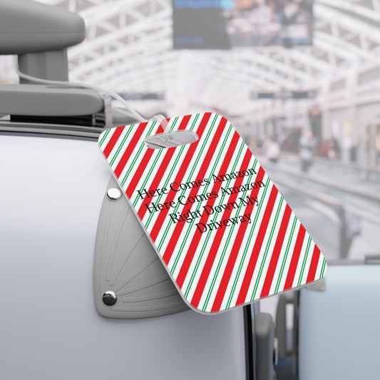 Here Comes Amazon Luggage Tag