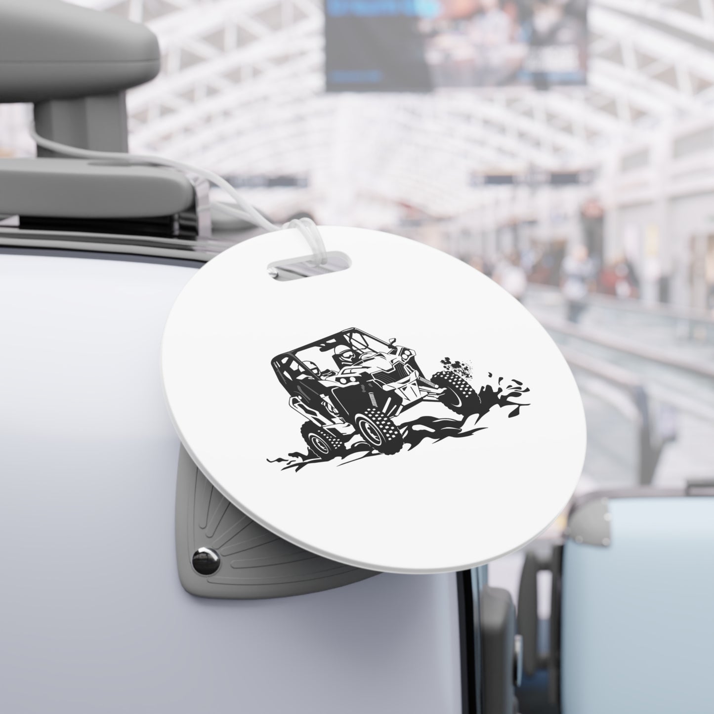 Slingin' Mud Side By Side Luggage Tag