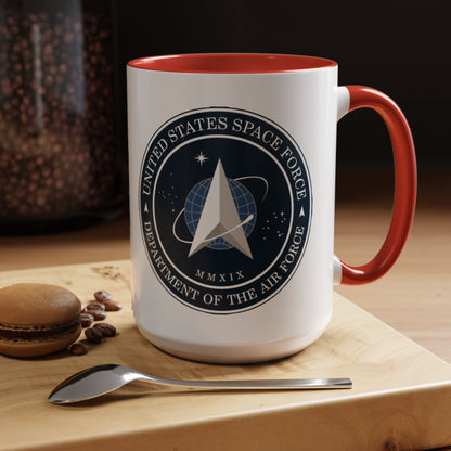 US Space Force 2-Tone Coffee Mug