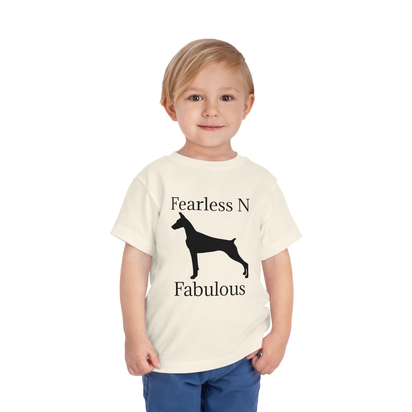 Fearless N Fabulous Toddler Unisex Short Sleeve Crewneck Tee