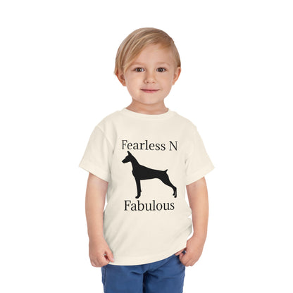 Fearless N Fabulous Toddler Unisex Short Sleeve Crewneck Tee