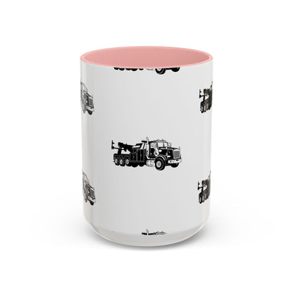 Heavy Tow Truck 2-Tone Coffee Mug