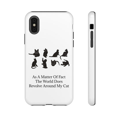 Matter Of Fact Cat iPhone Case