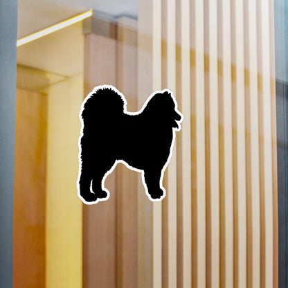 Samoyed Silhouette Vinyl Decal