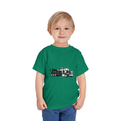 Heavy Tow Truck Toddler Unisex Short Sleeve Crewneck Tee