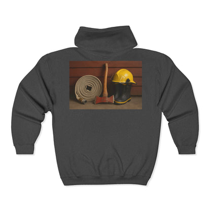 Fire/Rescue Appreciation Unisex Full Zip Hoodie