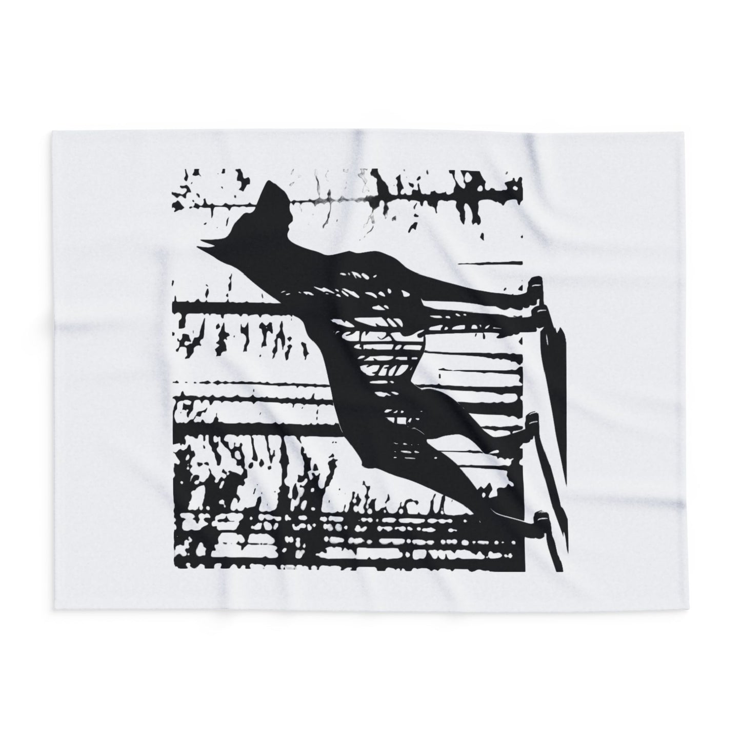 Guardian Of The Forest Arctic Fleece Blanket
