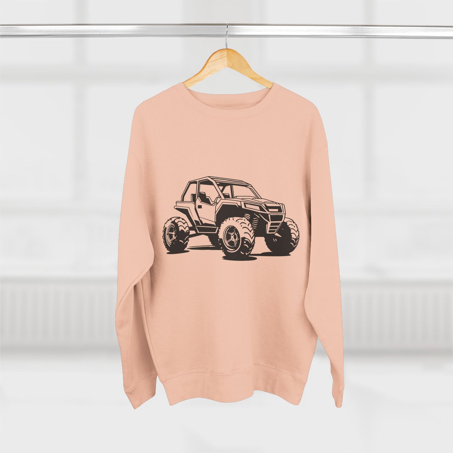 Off The Beaten Path Side By Side Unisex Crewneck Sweatshirt