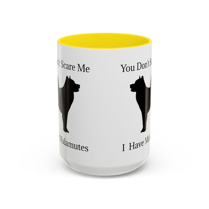 You Don't Scare Me 2-Tone Coffee Mug