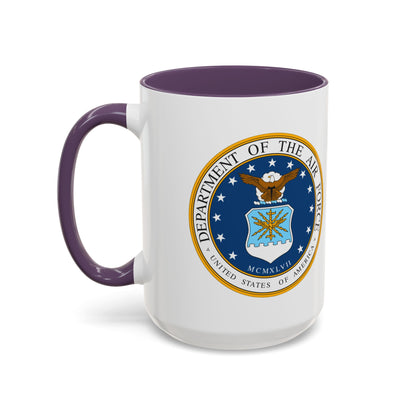 US Air Force 2-Tone Coffee Mug