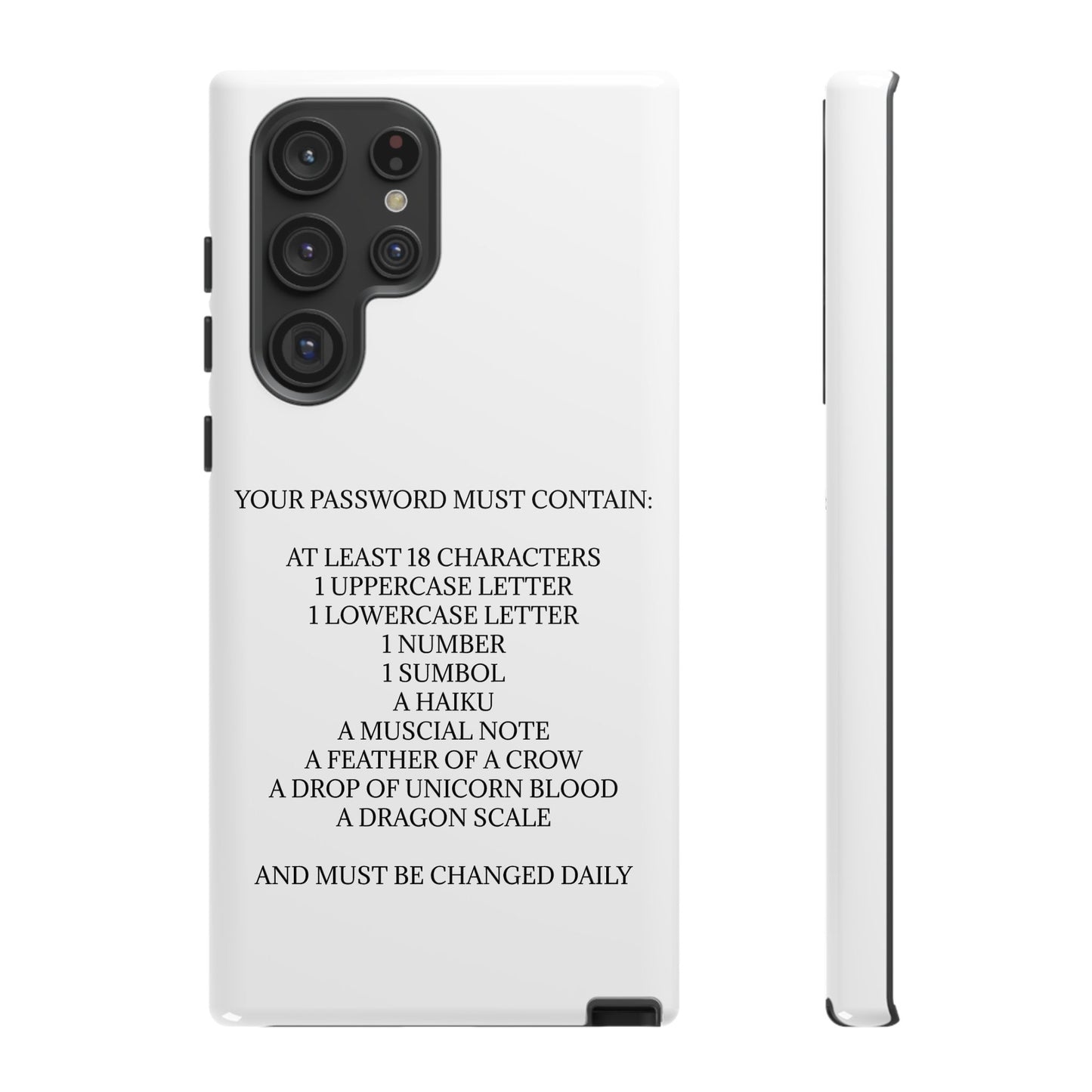 Password Samsung Case