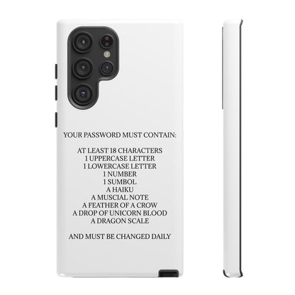 Password Samsung Case