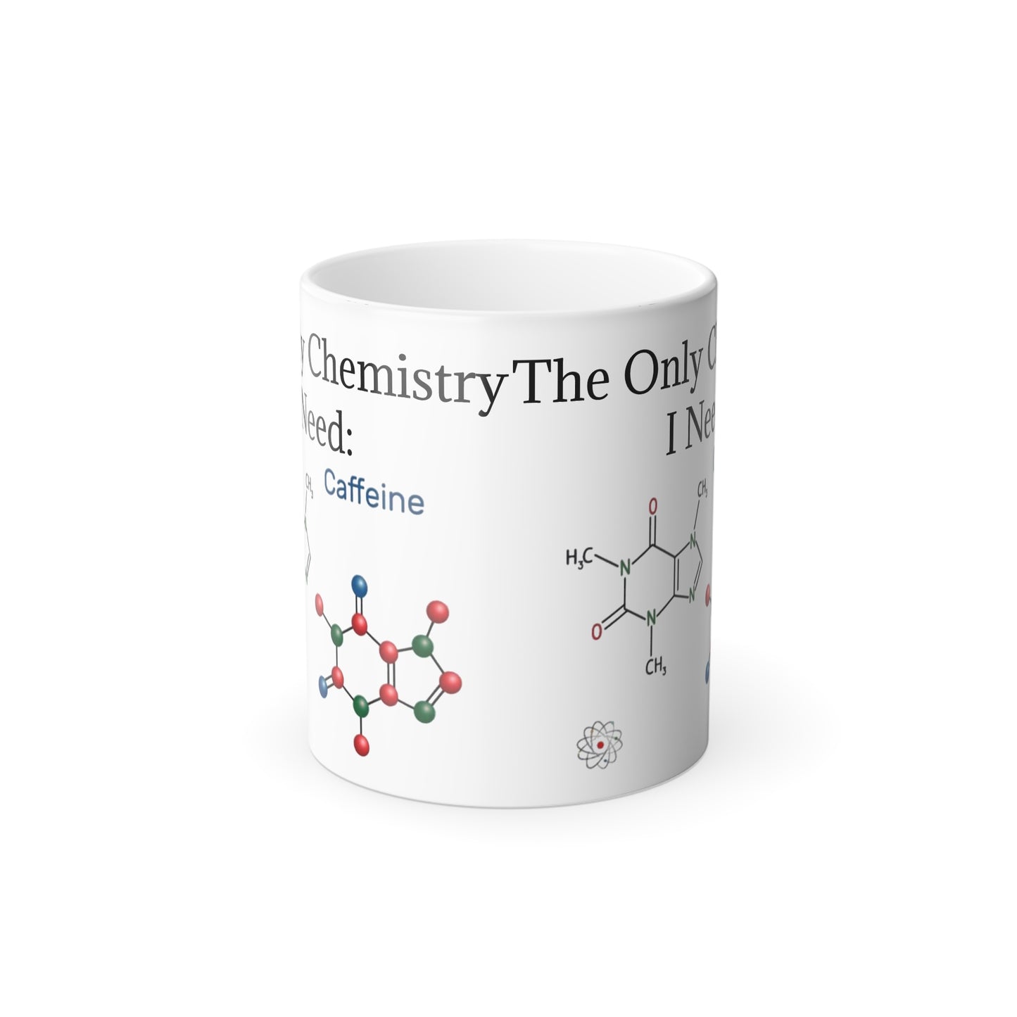 Chemistry Lesson Color Changing Mug