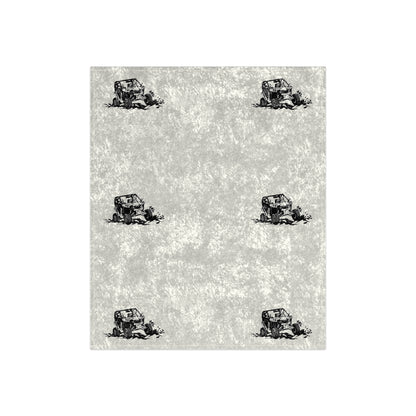 Slingin' Mud Side By Side Crushed Velvet Blanket
