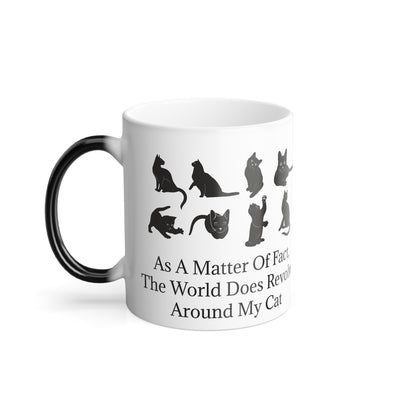 Matter Of Fact Cat Color Changing Mug