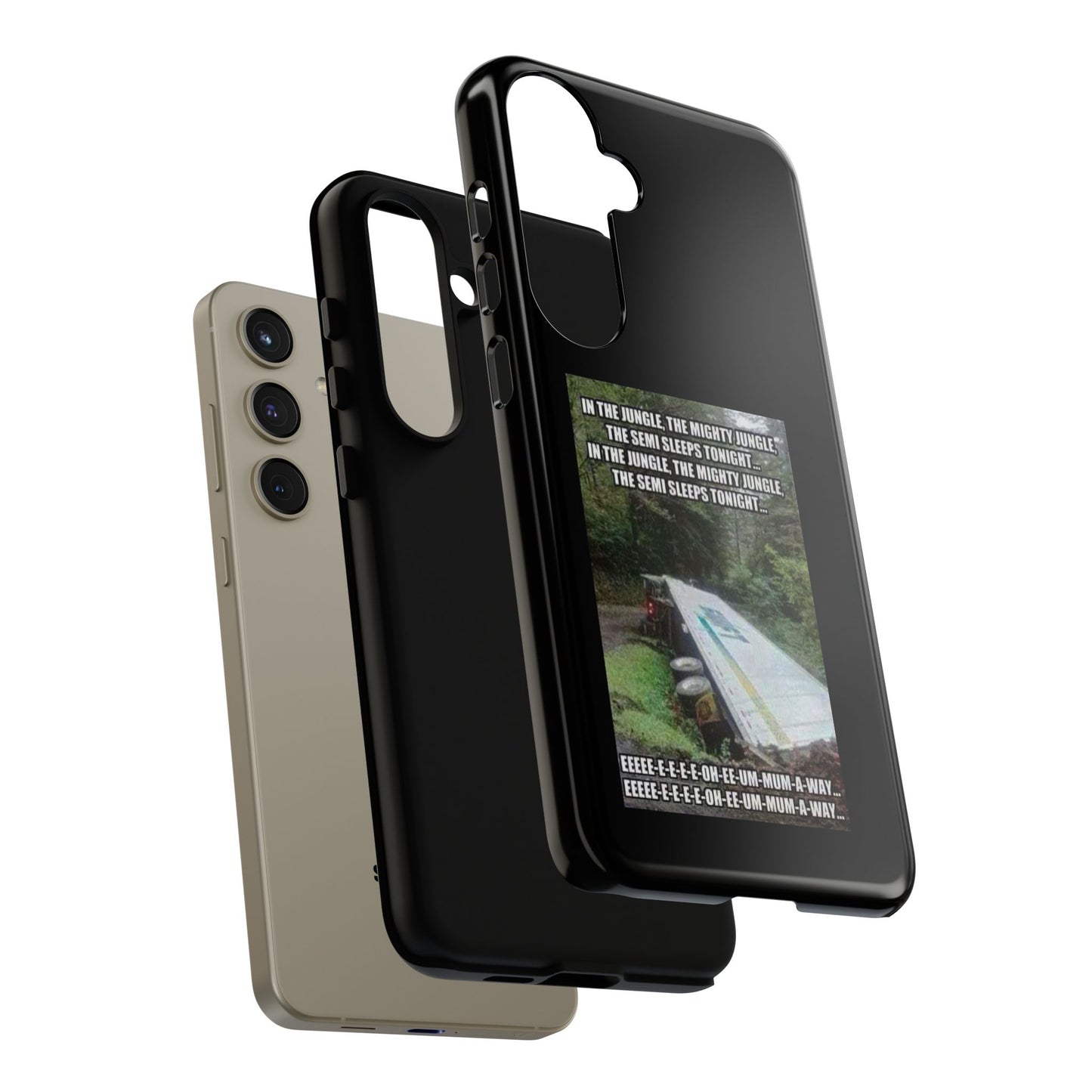 Semi Sleeps Samsung Case