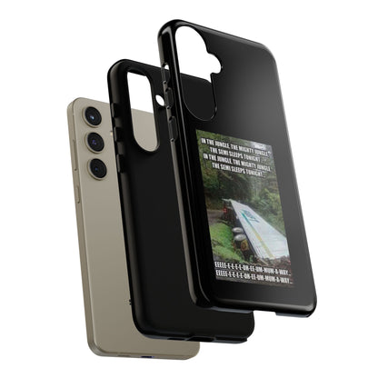 Semi Sleeps Samsung Case