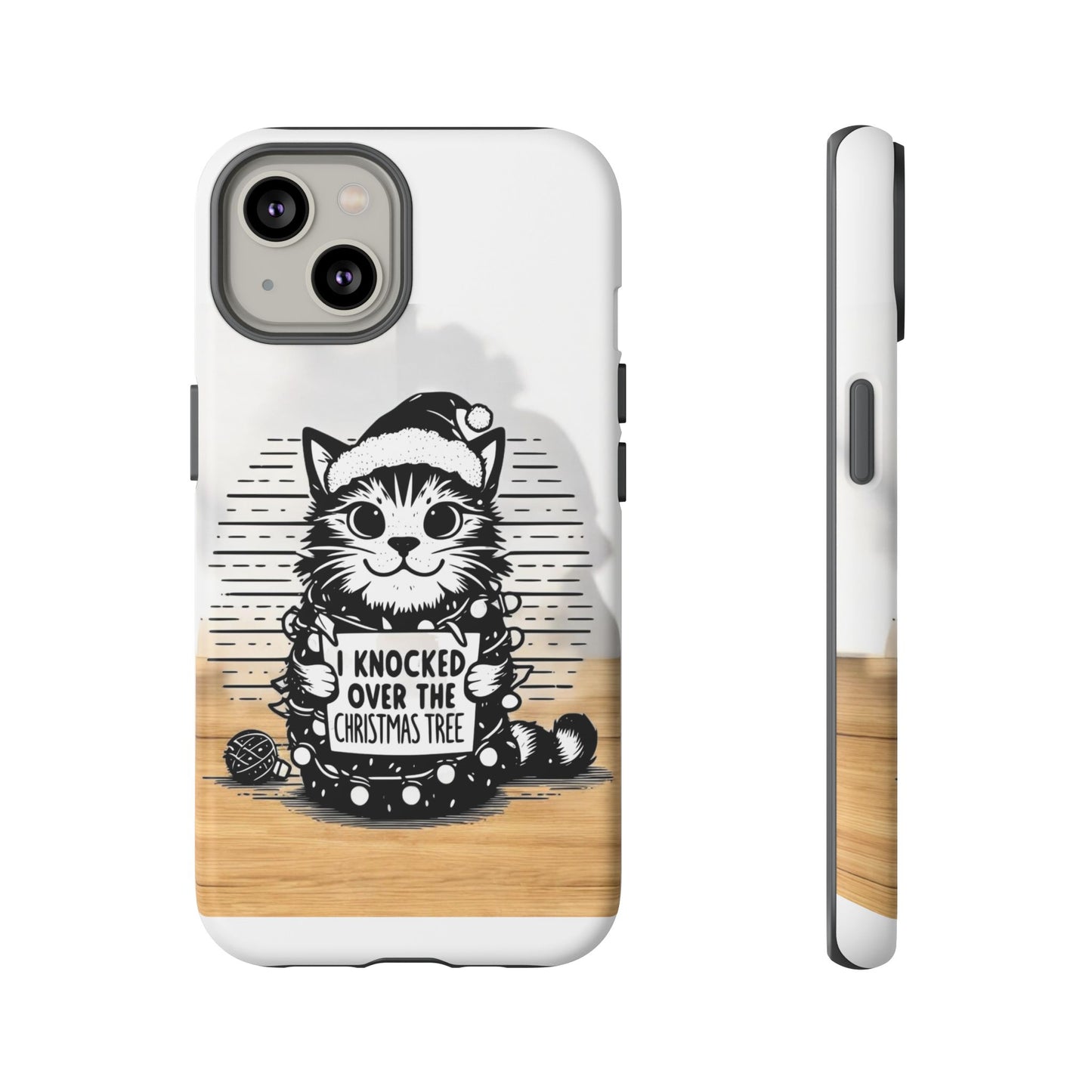 Naughty Cat iPhone Case