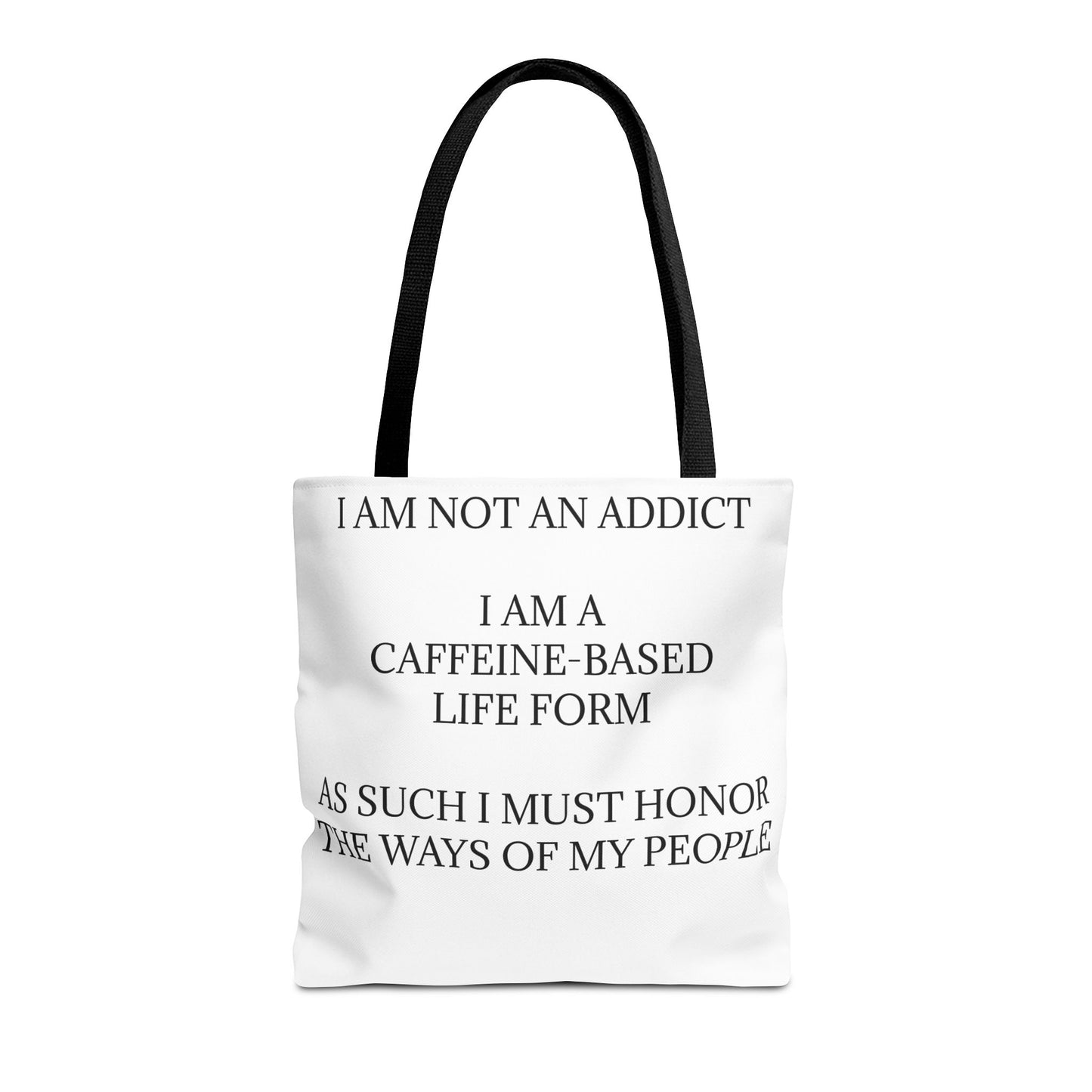 Not An Addict Tote Bag