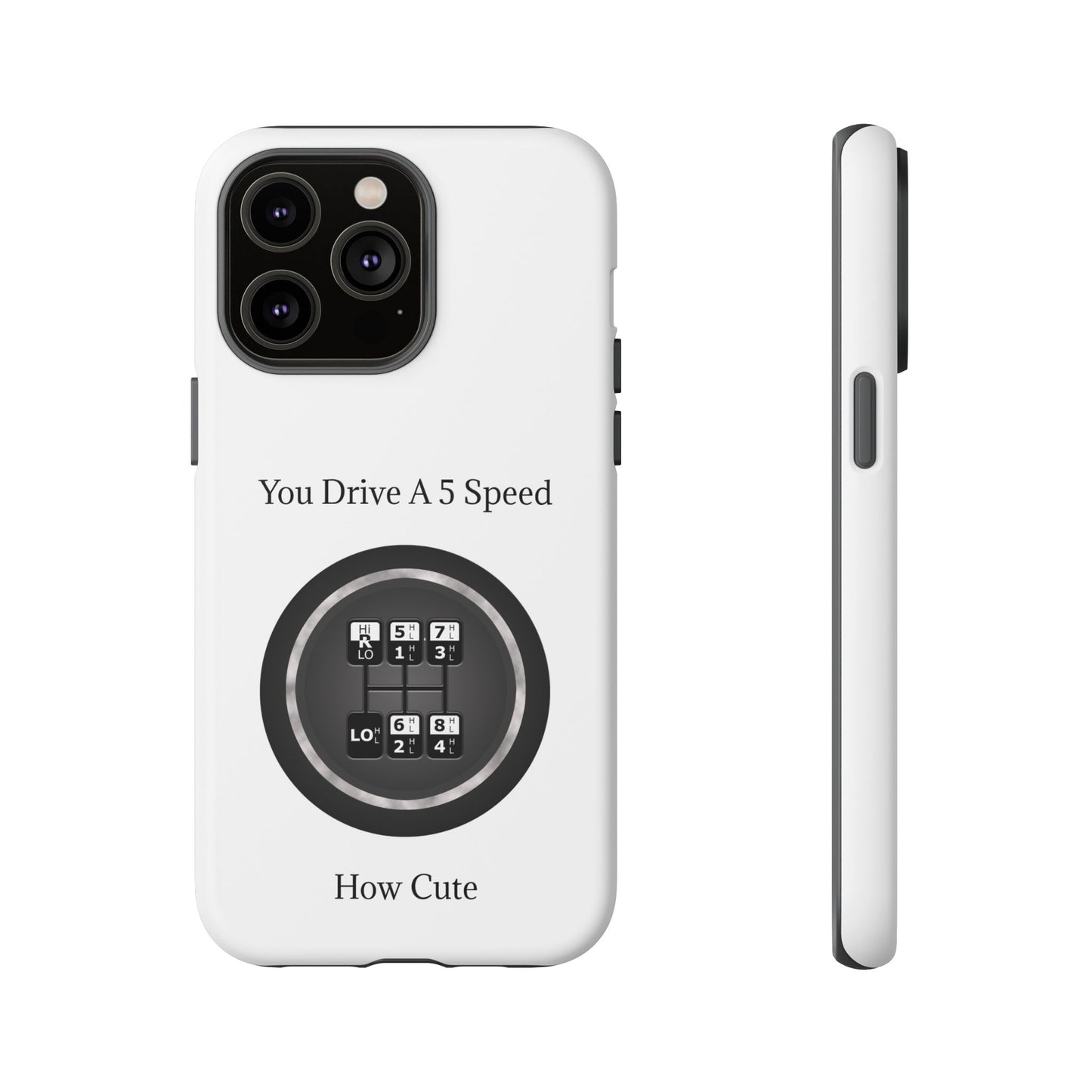 5 Speed How Cute iPhone Case