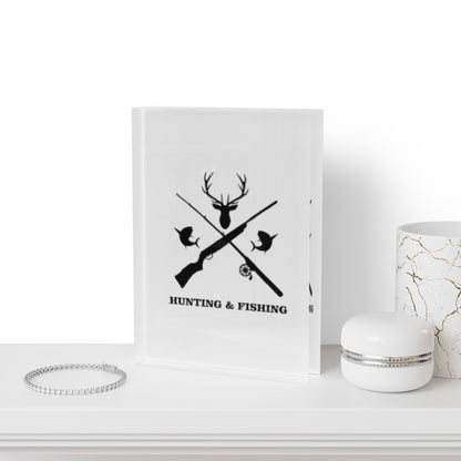 Hunting/Fishing Acrylic Photo Block