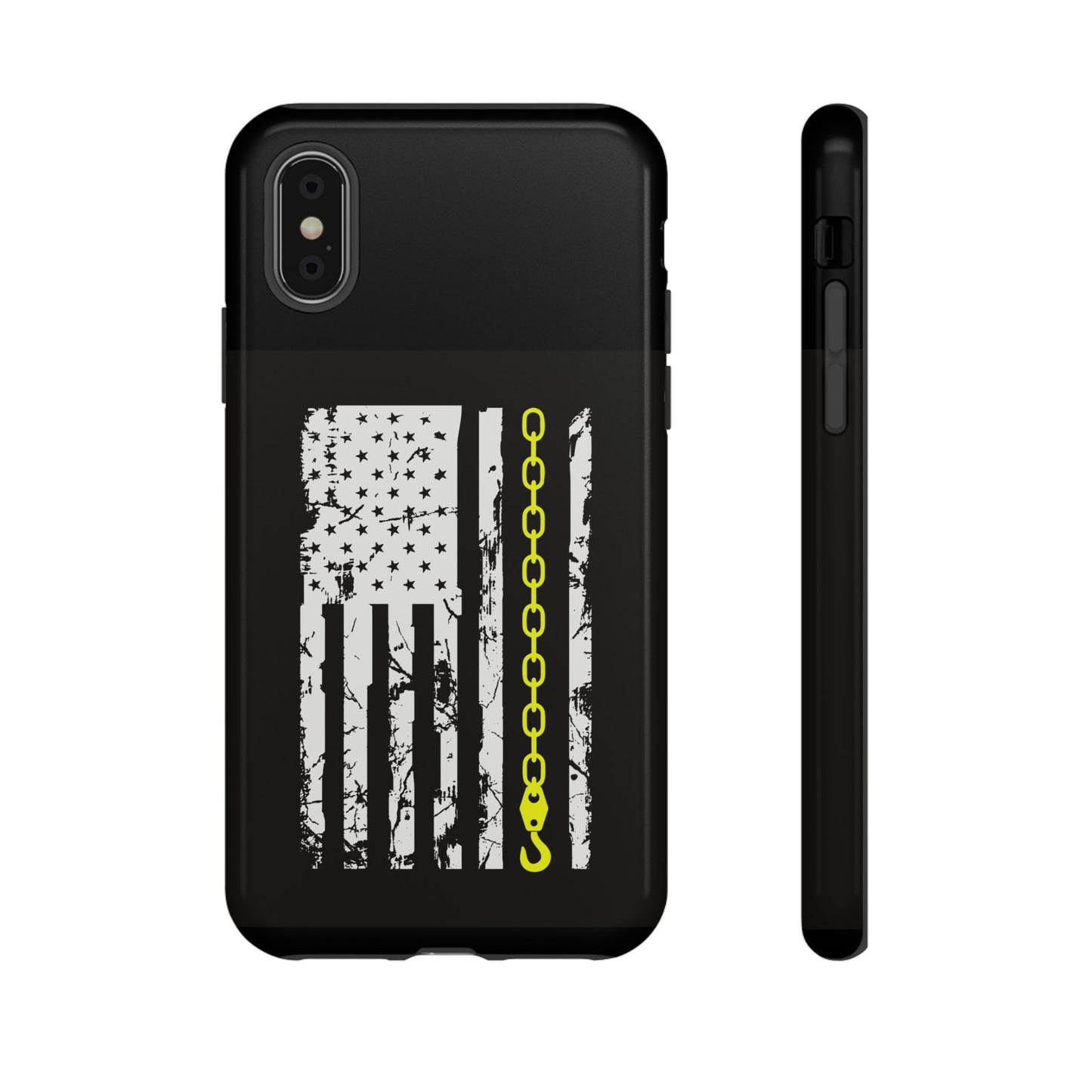 Thin Yellow Line iPhone Case