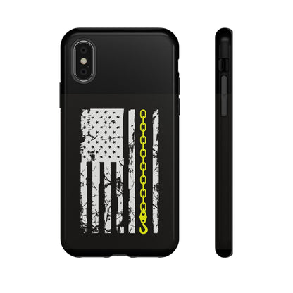 Thin Yellow Line iPhone Case