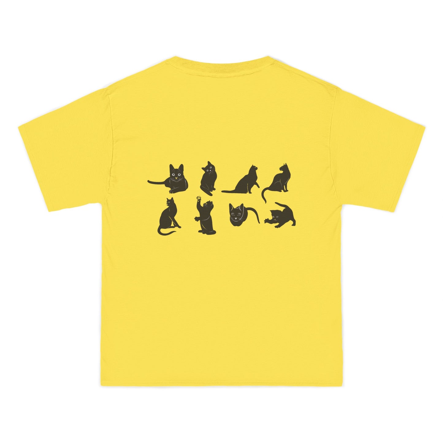 Cats Men's Short-Sleeve Crewneck Tee