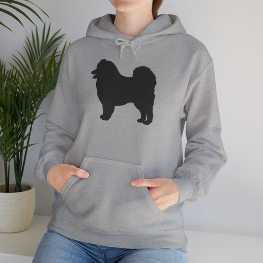 Samoyed Silhouette Unisex Hoodie