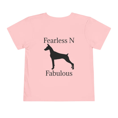 Fearless N Fabulous Toddler Unisex Short Sleeve Crewneck Tee