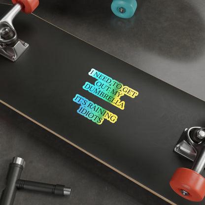 Dumbrella Holographic Sticker