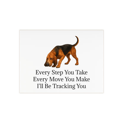 Tracking You Ceramic Photo Tile