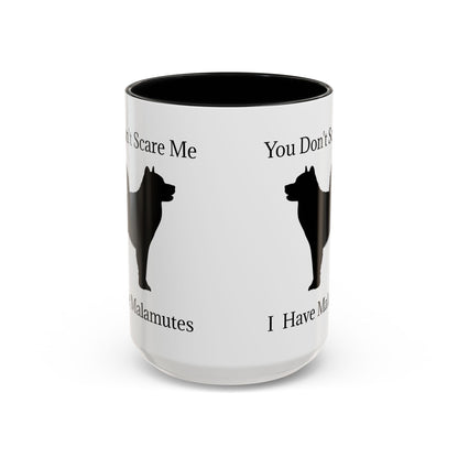 You Don't Scare Me 2-Tone Coffee Mug