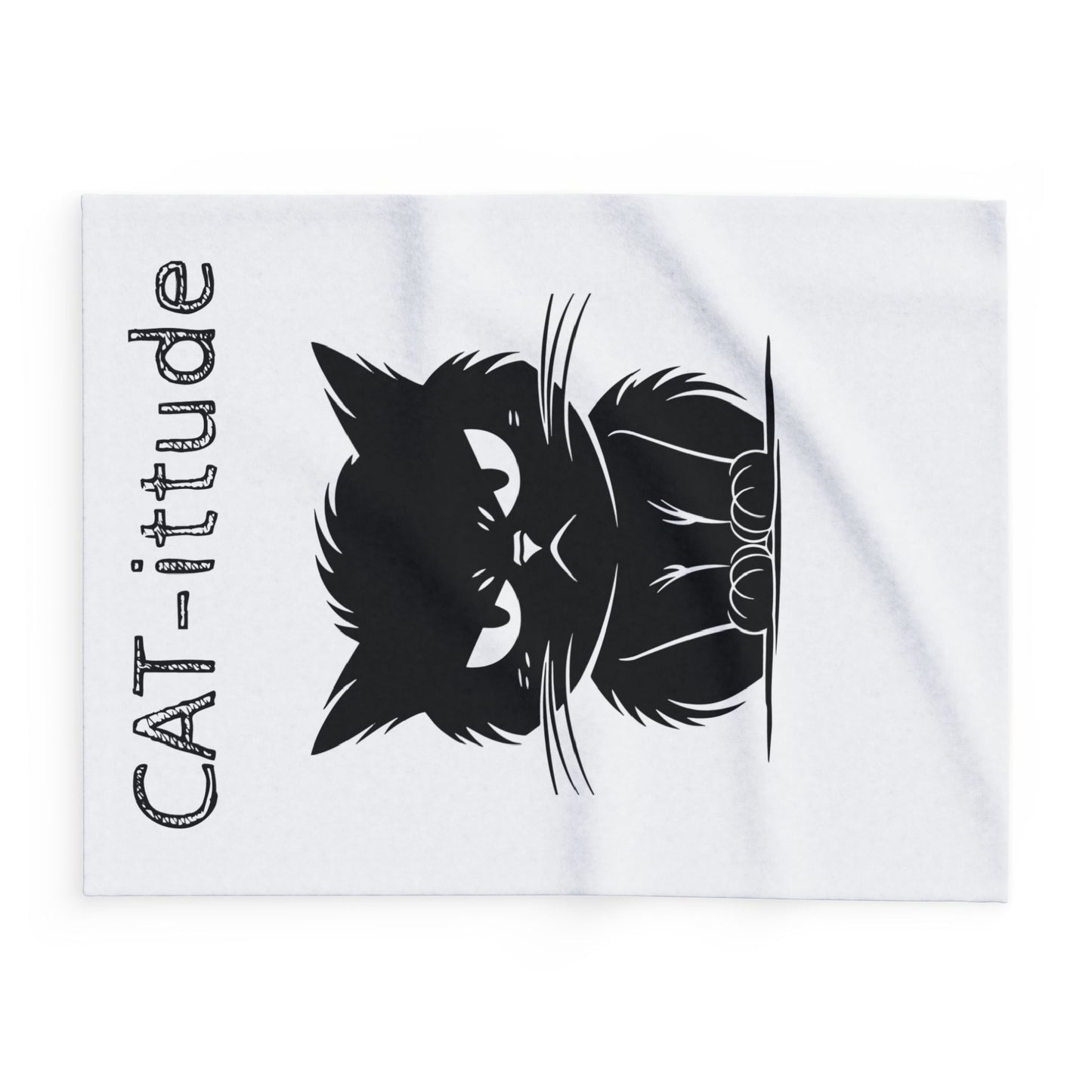 CAT-ittude Arctic Fleece Blanket