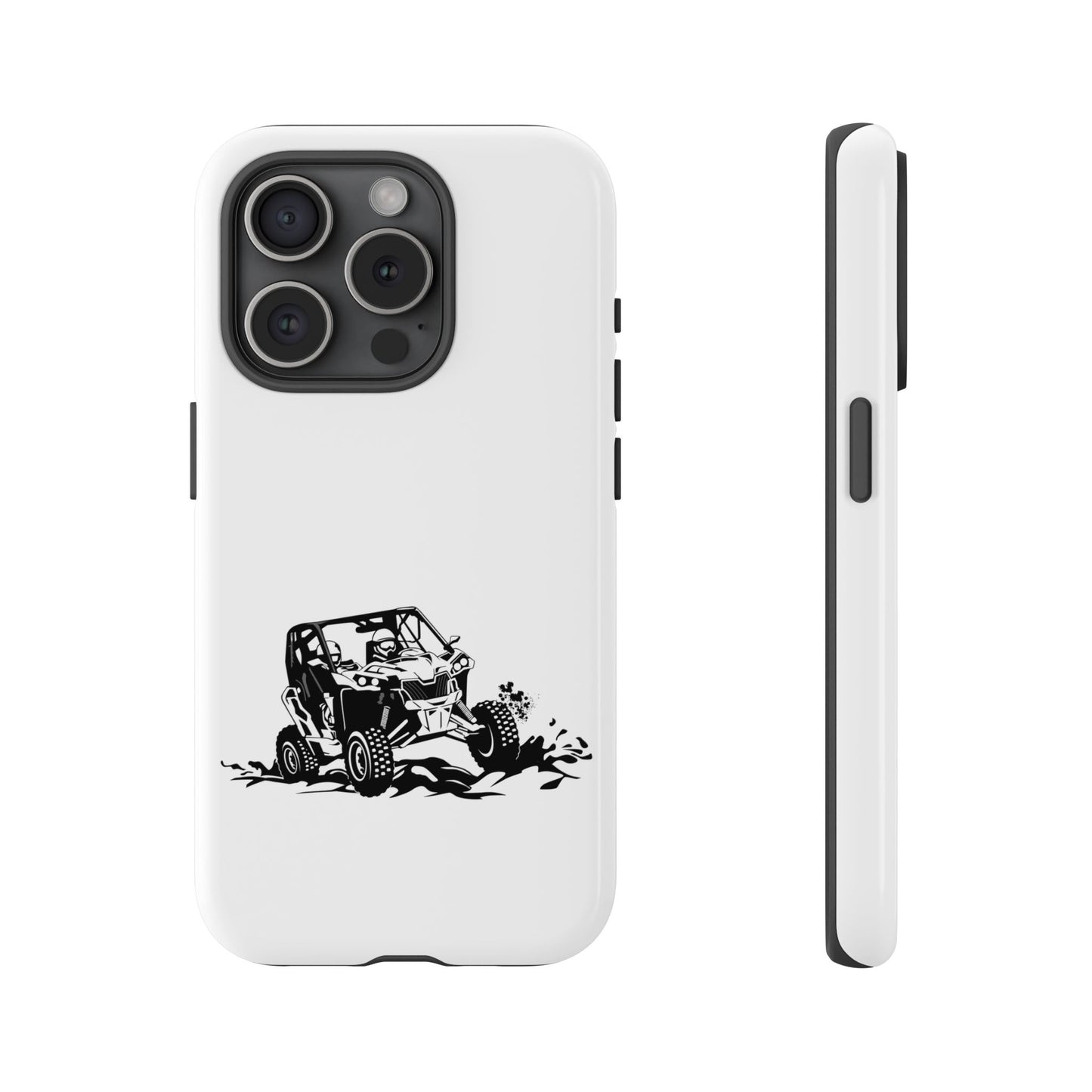 Slingin' Mud Side By Side iPhone Case