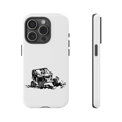 Slingin' Mud Side By Side iPhone Case