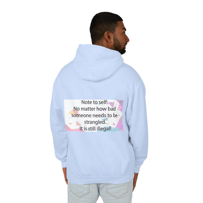 Note to Self Unisex Lightweight Hoodie