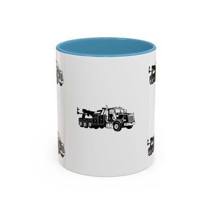 Heavy Tow Truck 2-Tone Coffee Mug