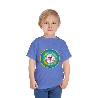 US Coast Guard Toddler Unisex Short Sleeve Crewneck Tee