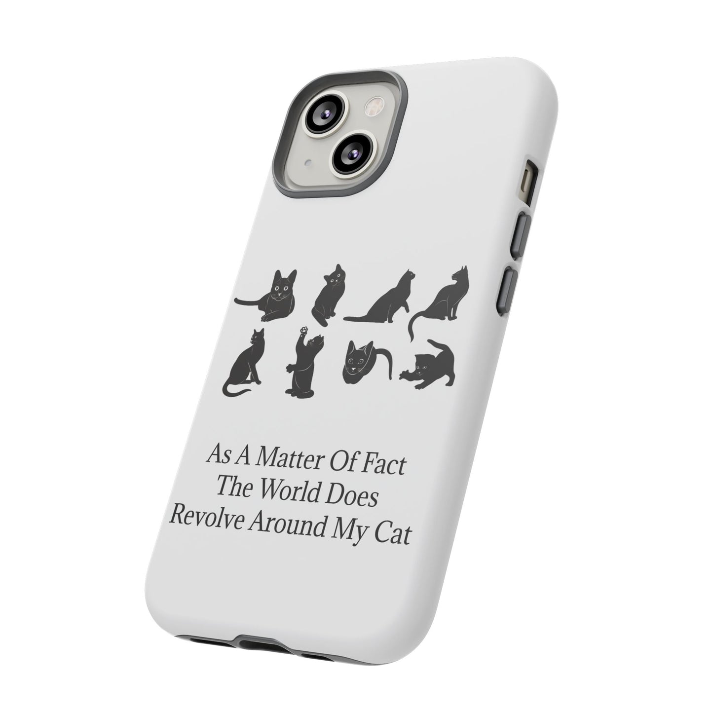 Matter Of Fact Cat iPhone Case