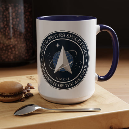US Space Force 2-Tone Coffee Mug
