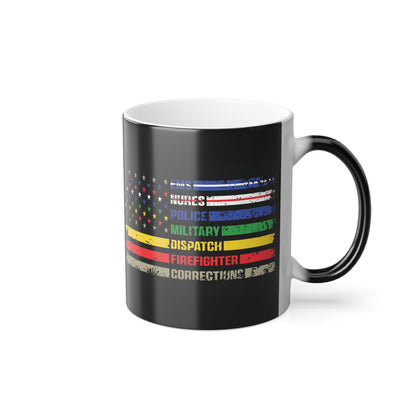 First Responder Color Changing Mug